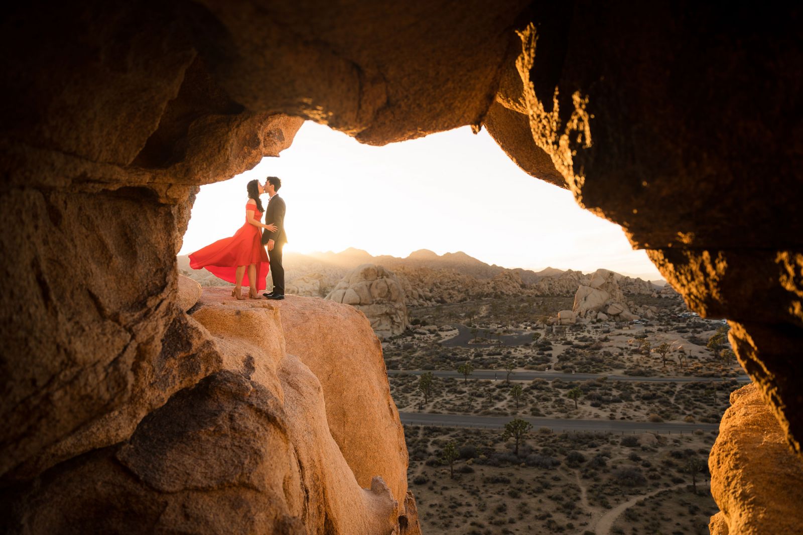example of engagement photo