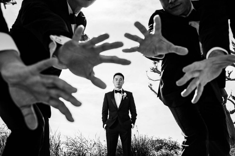 Groomsmen Posing