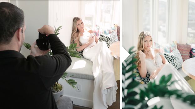how to use natural light for high key portraits
