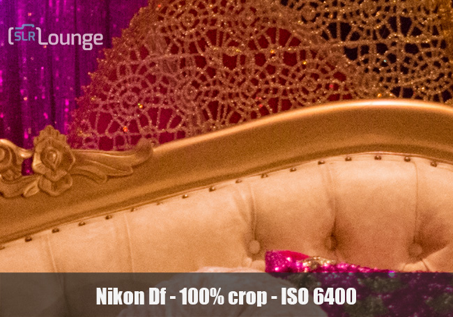 Camera sample image at ISO 6400 showing increased noise compared to ISO 100
