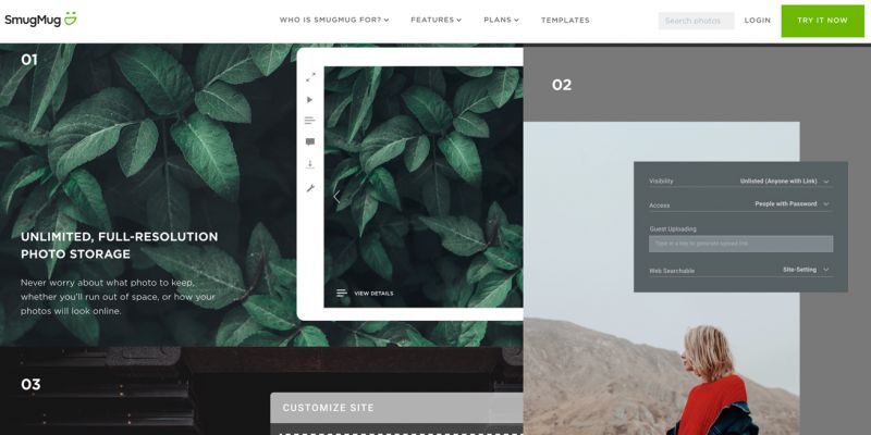 smugmug online gallery