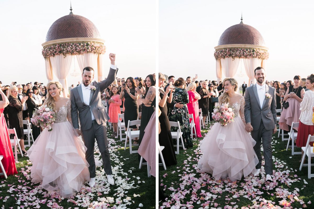 wedding recessional photography tips